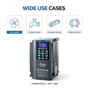 Delta VFD040CP43A-21 4kW 5HP 10.5A 460V 3 เฟส ไดรฟ์ปั๊มลมแบบ VFD พร้อม PLC ในตัว รองรับ BACnet 50 ° C - Product Image 5