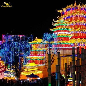 Trung Quốc năm mới Truyền Thống Đèn lồng trung thu trang trí lễ hội đèn lồng - Product Image 3