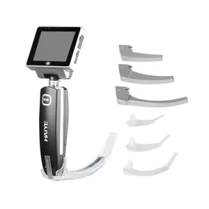 Laryngoscope vidéo avec lame jetable Équipement médical hospitalier Endoscope électronique Appareil de diagnostic et de surveillance