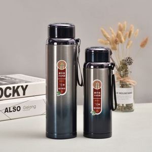 Bouteilles d'eau isothermes modernes en acier inoxydable OEM 800ML/1000ML pour le sport et l'escalade en extérieur avec couvercle sans BPA - Product Image 3