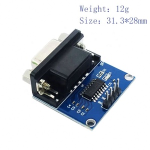 MAX3232 RS232 เป็น TTL โมดูลแปลงพอร์ตอนุกรม ขั้วต่อ DB9 MAX232 - Product Image 2