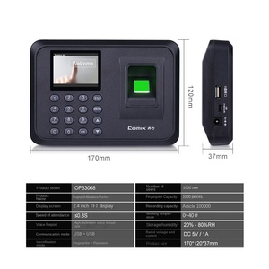 Máy chấm công vân tay sinh trắc học COMIX |   Hệ thống chấm công của nhân viên |   Máy quét dấu vân tay có chức năng ghi thời gian - Product Image 5