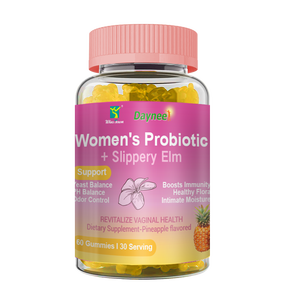 Wins Town OEM ODM Gummies Probiotiques à l'Orme Rouge pour Femmes – Soutien de l'Équilibre du pH, Santé Digestive et Immunitaire – Complément Alimentaire - Product Image 1
