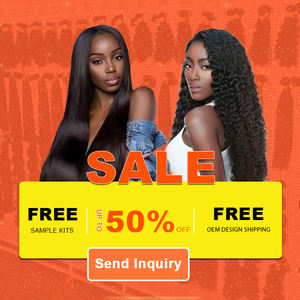 Perruques de cheveux humains fermeture frisée jerry curly 16 pouces afro lisse avec dentelle frontale en dentelle body wave full lace en tresses - Product Image 5