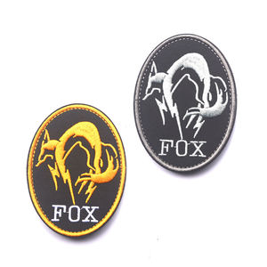 Parche Termoadhesivo Bordado en 3D Personalizado de AWELLS con Diseño de Zorro, Insignia de Aventura al Aire Libre de Alta Calidad para Prendas, Souvenirs y Ropa - Product Image 1