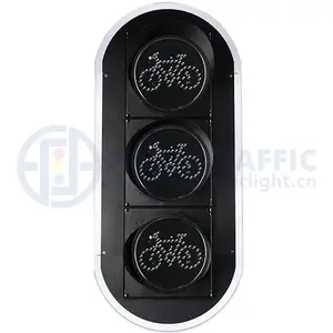 Ampel 300mm Rot Gelb Grün Nicht motorisierte Fahrrad-LED-Ampel