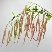 Décoration de printemps, fleurs artificielles Setaria Viridis pour la décoration de mariage, décoration de la maison
