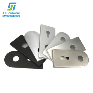 Phong Cách Châu Âu Văn Phòng Nhôm Không Khung Swing Glass Door <span class=keywords><strong>Lock</strong></span> Set Với Xử Lý - Product Image 5