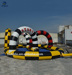 Piste <span class=keywords><strong>de</strong></span> karting gonflable, démarrage et finition, pour <span class=keywords><strong>la</strong></span> <span class=keywords><strong>location</strong></span> commerciale - Product Image 3