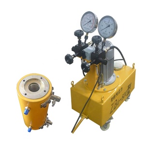 bibo YCW Series Hydraulic Prestressed <b>Post</b> Tension Double Acting Stressing Hollow Jack - Product Image 1