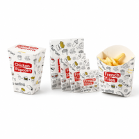 Caja Personalizada para Pollo Frito Entero, Tamaño Grande, Resistente al Aceite, Caja de Empaque para Llevar con Tapa