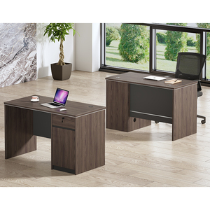 Scrivania e Sedia in Legno Combinazione Scrivania per Computer Estensibile Design Moderno Arredamento per <span class=keywords><strong>Ufficio</strong></span> Commerciale - Product Image 3