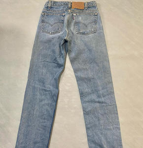 جينز دينم عتيق عريض الساق واسع مغسول بالحمض للرجال فضفاض مناسب لطراز عتيق متعدد الألوان - Product Image 2