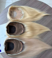 Perruque en Soie pour Femme, Expédition Mondiale, Postiche à Clipser en Cheveux Humains, 12 Pouces, Tissage 7*8 + Effet Cuir Chevelu 4*4, Perruque en Soie avec Effet Cuir Chevelu