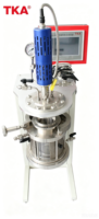 Reactor de Vidrio de Alta Presión TKA (Olla de Reacción), Recipiente a Presión, Motor, Equipo de Laboratorio Semiautomático, Control PLC, 2L/5L/10L