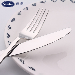 Thiết kế mới nhất 4 cái cổ điển dao kéo độc đáo bữa ăn tối muỗng thép không gỉ Nhà thiết lập dao kéo - Product Image 1