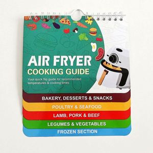Guía Magnética Personalizada para Freidora de Aire con Forma Especial, con Guía de Cocción y Consejos Keto - Product Image 2