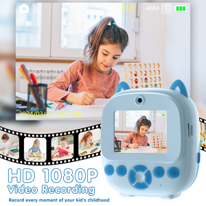 ของขวัญสำหรับเด็กกล้องของเล่น1080P HD ดิจิตอลขนาดเล็กพิมพ์ลายทันที - Product Image 2
