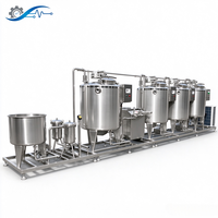 Petite ligne de pasteurisation du lait, ligne de stérilisation du lait, pasteurisateur de lait cru, ligne de traitement du lait