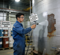 Pintura de Poliuretano Nano Anticorrosiva 829, Revestimiento Líquido en Aerosol Resistente a Ácidos y Álcalis para Electrodomésticos