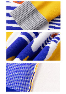 Automne/hiver unisexe enfants pull en tricot mignon pull en coton à col rond avec motif ours Style décontracté pour tout-petits garçons filles - Product Image 6