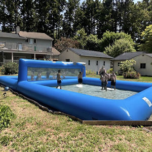 Grande piscine gonflable géante profonde commerciale en PVC pour la location d'enfants Piscine d'eau gonflable pour boule de Zorb/bateau à aubes pour enfants - Product Image 3