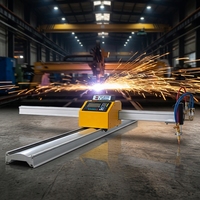 Machine de découpe plasma CNC portable de bonne qualité à rail unique pour la découpe de tôles métalliques