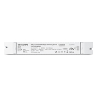 Controlador de Luz Lineal de 75W DALI, Voltaje Constante, CCT y Brillo Ajustables, 24V LED, Doble Canal, Plástico, AC-DC