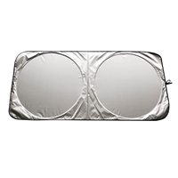 Pare-soleil de voiture pliable pour pare-brise avant, bloquant les rayons UV