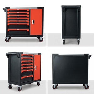 Gabinete Móvil Compacto de Acero Resistente con Recubrimiento Antioxidante, Cerradura Segura, 7 Cajones, OEM, para Motocicletas, Garaje, Pequeños Talleres de Reparación - Product Image 5