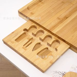 Tabla de Cortar de Madera de Acacia Rectangular, Tabla de Cortar de Madera Maciza Antibacteriana para Cocina - Product Image 5