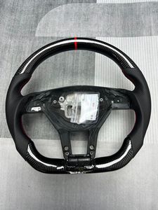 Volante Deportivo Personalizado de Fibra de Carbono y Cuero para <span class=keywords><strong>Mercedes</strong></span> Clase C, Clase E, Clase <span class=keywords><strong>G</strong></span>, <span class=keywords><strong>Maybach</strong></span>, Clase S, CLS, GLC - Product Image 2
