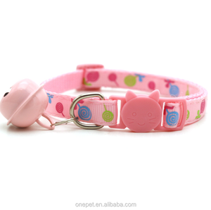 애완 동물 액세서리 개 칼라 저렴한 가격 작은 동물 목 장식 나일론 개 부드러운 칼라 버클 - Product Image 1