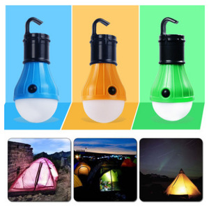 ไฟแคมป์ปิ้งกลางแจ้ง 3Led หลอดไฟทรงกลม ไฟสนาม LED สำหรับใช้ในเต็นท์ - Product Image 1