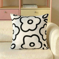 Cojín Decorativo de Felpa con Diseño Floral, Suave y en Forma de Flor, para Decoración del Hogar