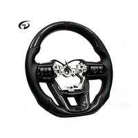 Volant personnalisé en fibre de carbone avec logo GR pour Toyota Fortuner, Hilux, Vigo, Revo, Land Cruiser LC300 LC200 Series