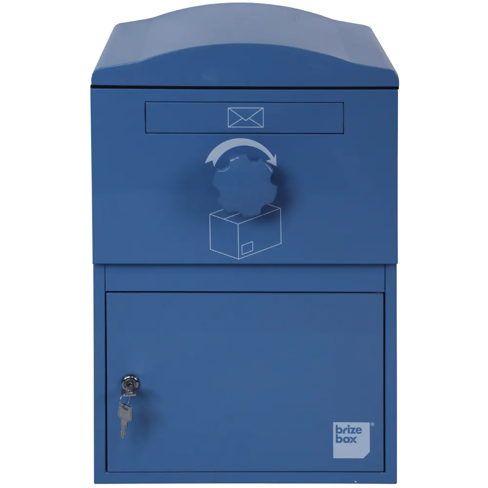 JDY Sky Blue Parcel Drop Boxes for Outside - Medium