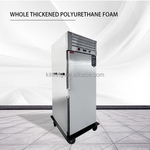 Équipement commercial multifonctionnel de cuisine de chariot de banquet réfrigéré de livraison de nourriture de porte unique professionnelle - Product Image 5