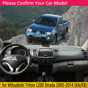 Tapis de tableau de bord antidérapant pour Mitsubishi L200, Triton, stradas, barbarbe et chasseur, accessoires pour pare-soleil - Product Image 2