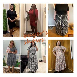 Plus Size Women's Casual <strong>Skirt</strong> 4XL <strong>Maxi</strong> A-Line Elastic Waist Floral Print Mid-Calf Polyester <strong>Jersey</strong> Material Natural - Product Image 4