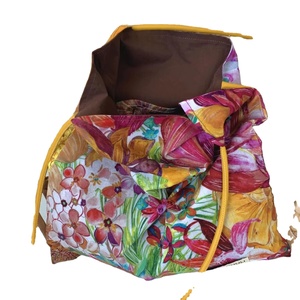 Sacs de courses en toile à motif bohème imprimé intégral, haute qualité, directement de l'usine, tendance, pour collations et activités de plein air, personnalisables, vente en gros - Product Image 1