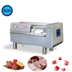 Nueva Máquina Cortadora Industrial <span class=keywords><strong>de</strong></span> Acero Inoxidable Ajustable para Cortar Pollo, Pescado y Carne Congelados, Cortadora Automática Chicago - Product Image 2