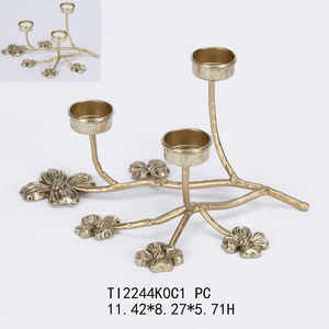 Bougeoirs décoratifs modernes pour fête de mariage Bougeoirs en forme de <span class=keywords><strong>branches</strong></span> d'arbre en métal de luxe - Product Image 2