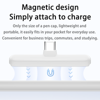 Adaptateur de charge USB C vers Pencil 2e génération, adaptateur de chargeur sans fil magnétique compatible avec Pencil 2e génération