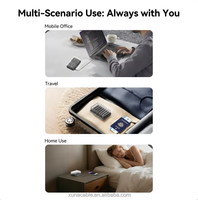 Chargeur GaN 288W, station de bureau 7 ports, organisateur de câbles USB-C rétractables, hub de charge rapide PD 100W pour ordinateur portable, smartphone, téléphone