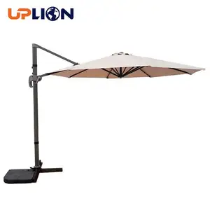 Uplion Cantilever Offset Outdoor Garden Line Big Umbrella Deck Pool Patio Heavy Duty Roma Swimming Pool Umbrella