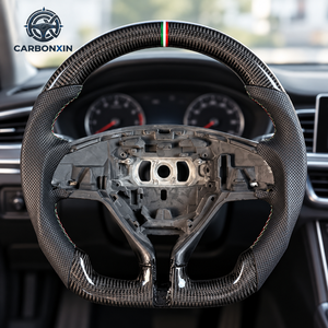 Volant de direction personnalisé en fibre de carbone avec éclairage LED pour Maserati Ghibli Levante Granturismo Quattroporte 2014 2018 - Product Image 5