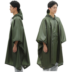 Poncho Impermeable Ecológico para <span class=keywords><strong>Lluvia</strong></span>, Poncho <span class=keywords><strong>de</strong></span> Camuflaje Personalizado para Caza, Impresión para Adultos, Impermeable para <span class=keywords><strong>Equipo</strong></span> <span class=keywords><strong>de</strong></span> Camping - Product Image 1