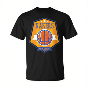 Camiseta de Baloncesto Nakers para Adultos, Unisex, Cuello Redondo, Manga Corta, Ropa Promocional - Product Image 2