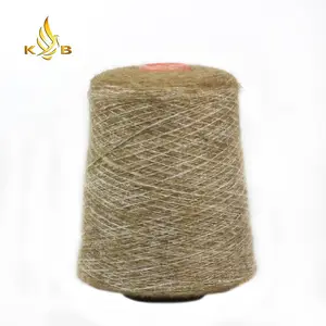 Kingeagle soft woolly brush hairy polyester knitting yarn manufacturer